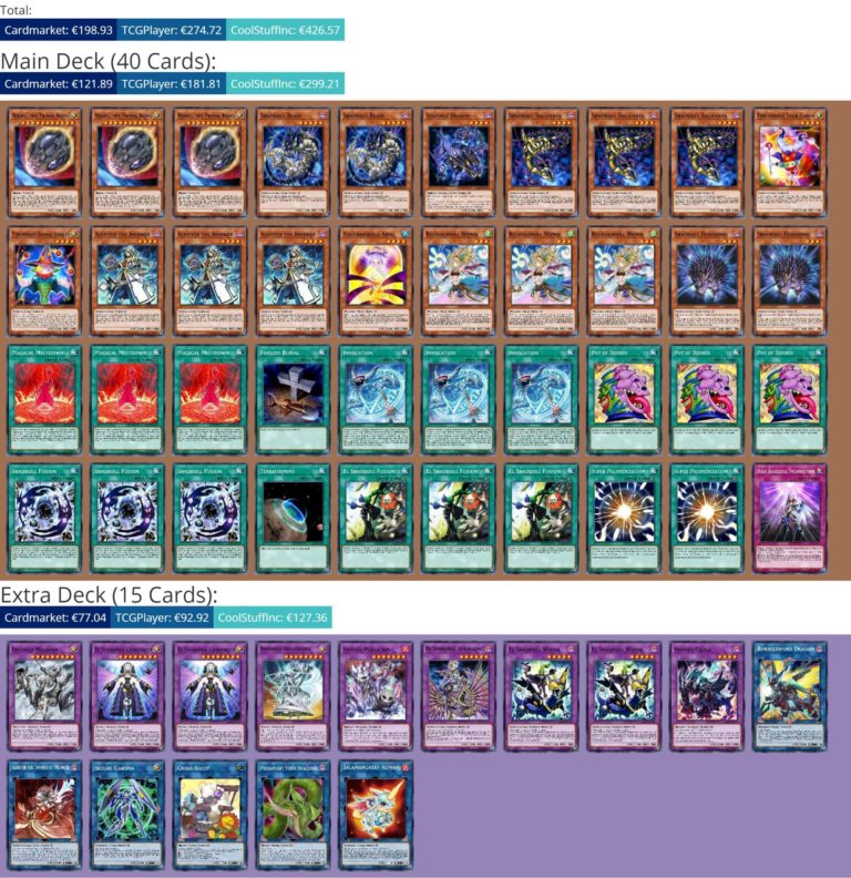 Deck Invokhé Marionnette de l’Ombre (Post ETCO) - Yuginews