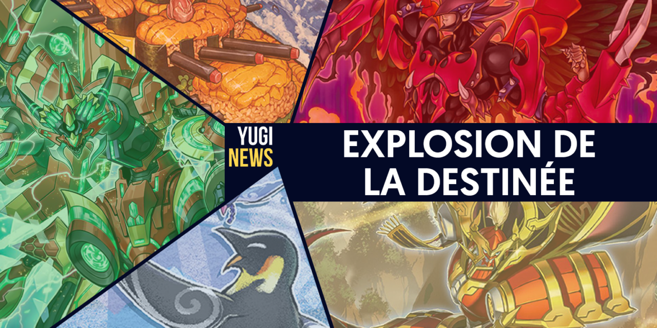Les cartes de l'Explosion de la Destinée