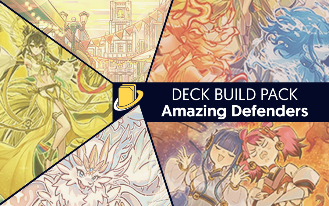 Les cartes du Deck Build Pack - Amazing Defenders -