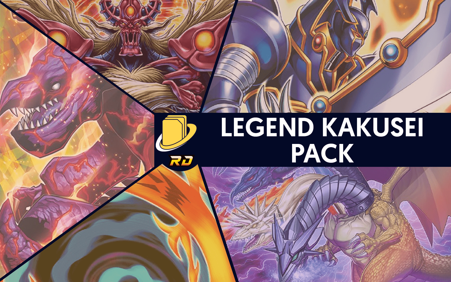 Les cartes du Legend Kakusei Pack