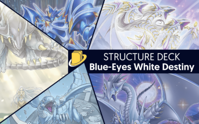 Les cartes du Structure Deck: Blue-Eyes White Destiny