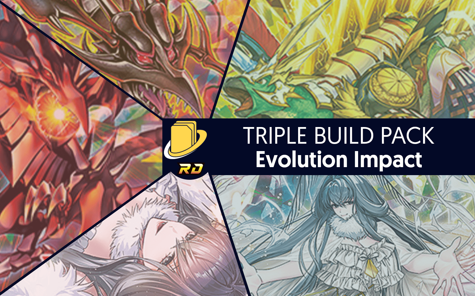 Les cartes du Triple Build Pack Evolution Impact