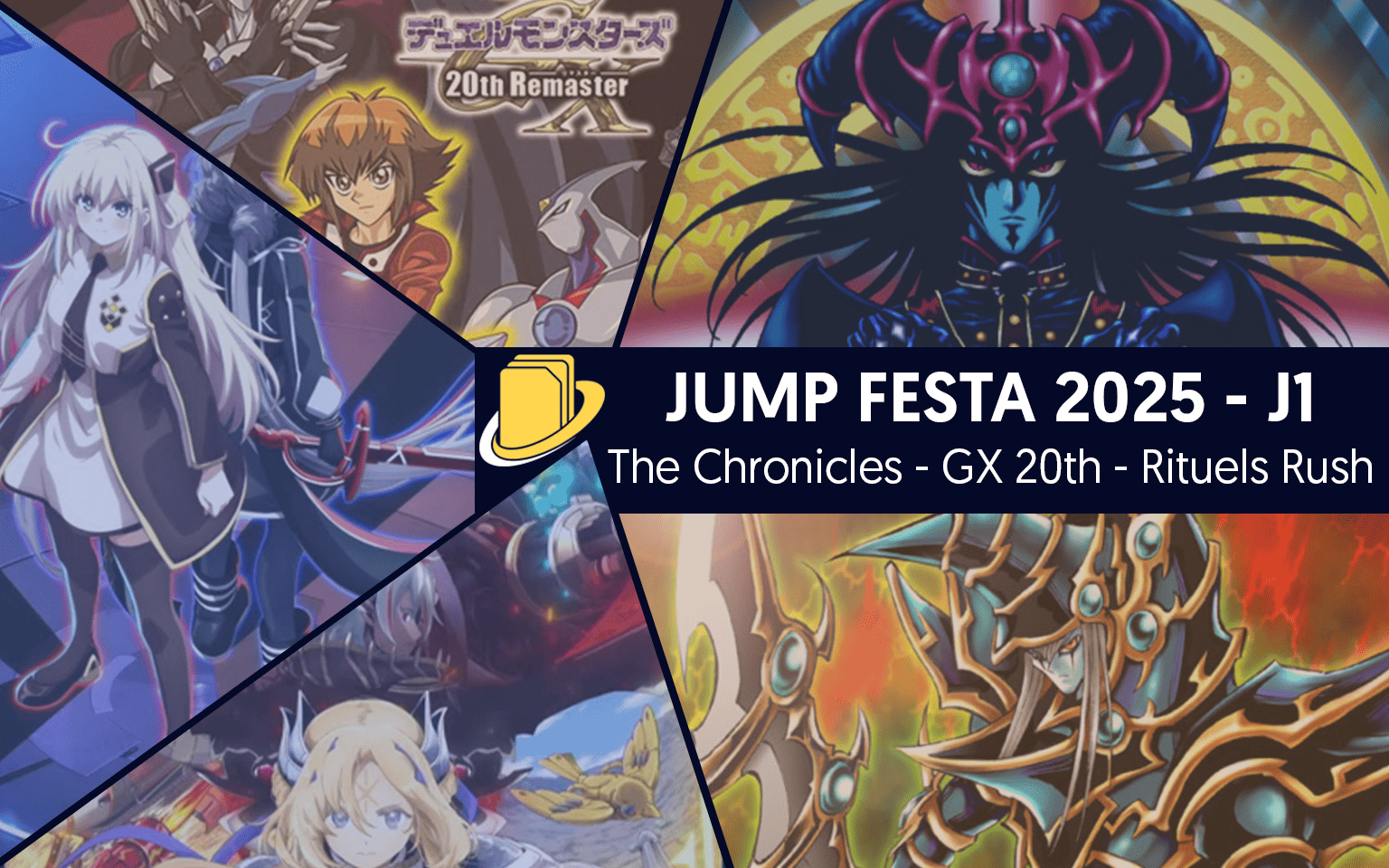 Shorts The Chronicles, GX Remastered, Rituels en Rush Duel - Yu-Gi-Oh! Jump Festa 2025 Jour 1