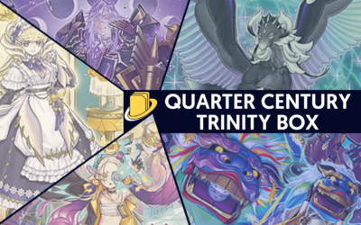 Les cartes de la Quarter Century Trinity Box