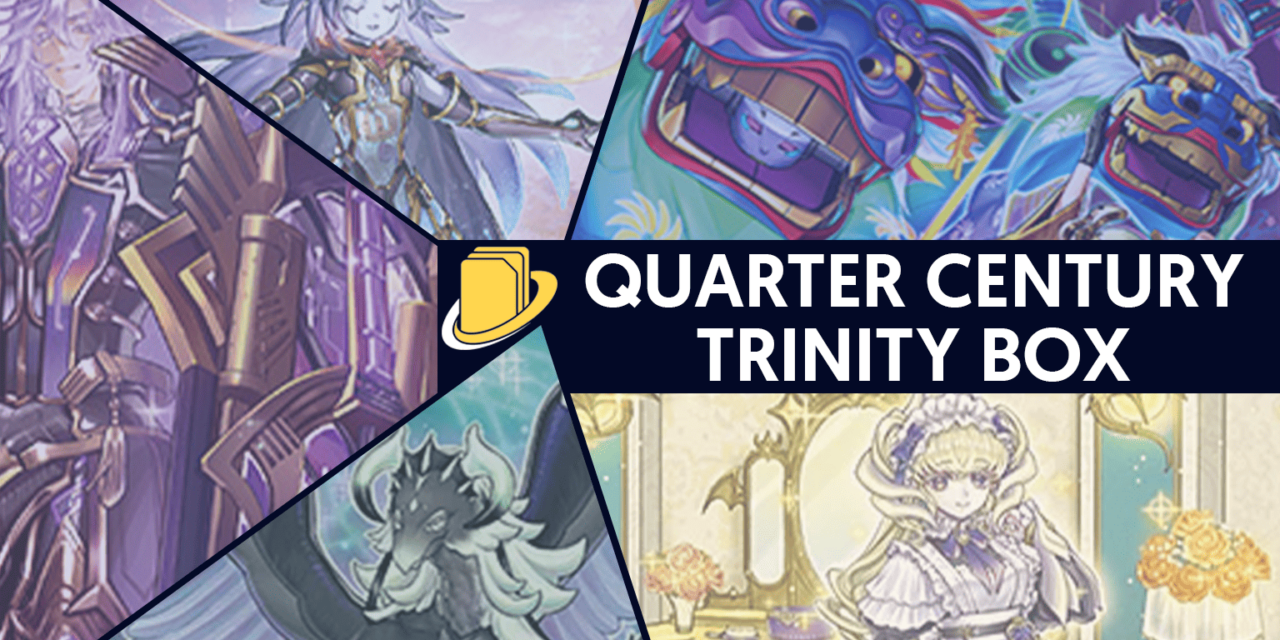 Les cartes de la Quarter Century Trinity Box