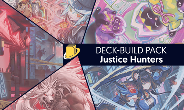 Les cartes du Deck-Build Pack - Justice Hunters -