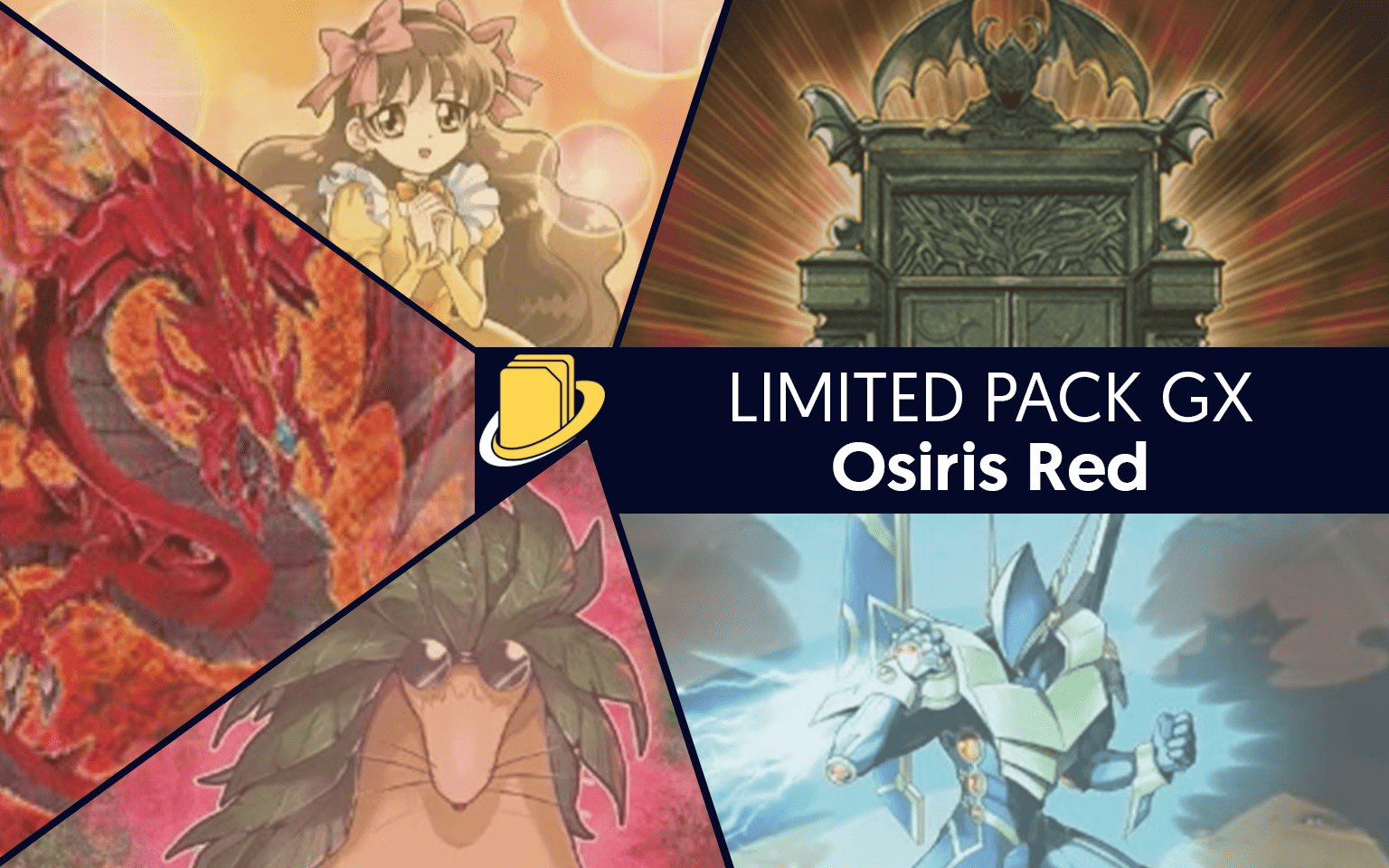 Les cartes du Limited Pack GX - Osiris Red -