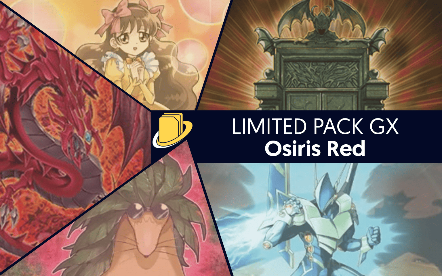 Les cartes du Limited Pack GX - Osiris Red -
