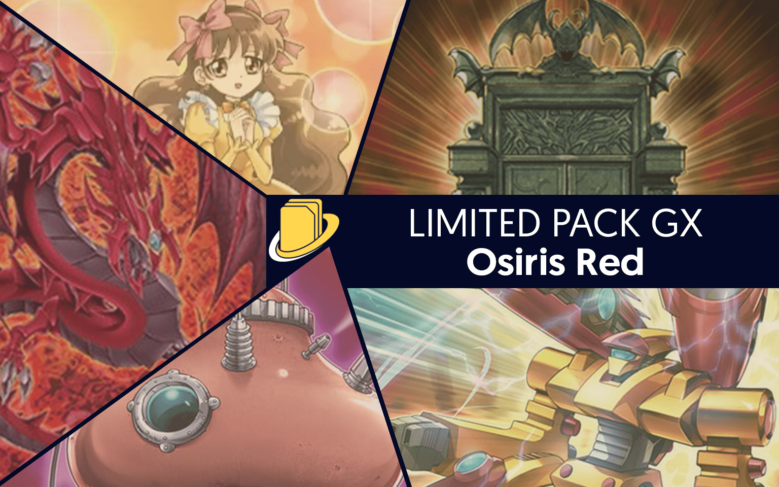 Les cartes du Limited Pack GX - Osiris Red -