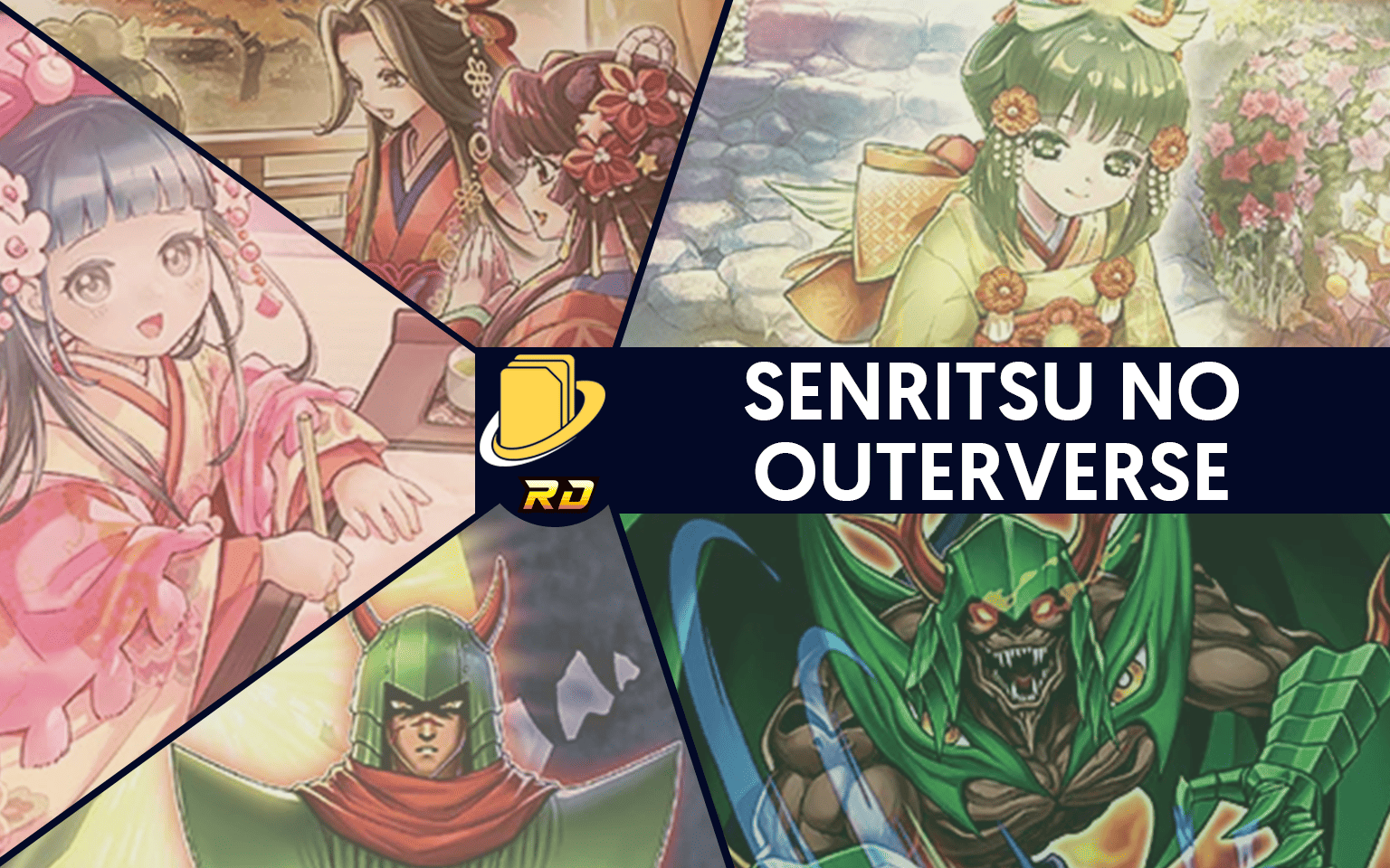 Les cartes de Senritsu no OuTerverSe