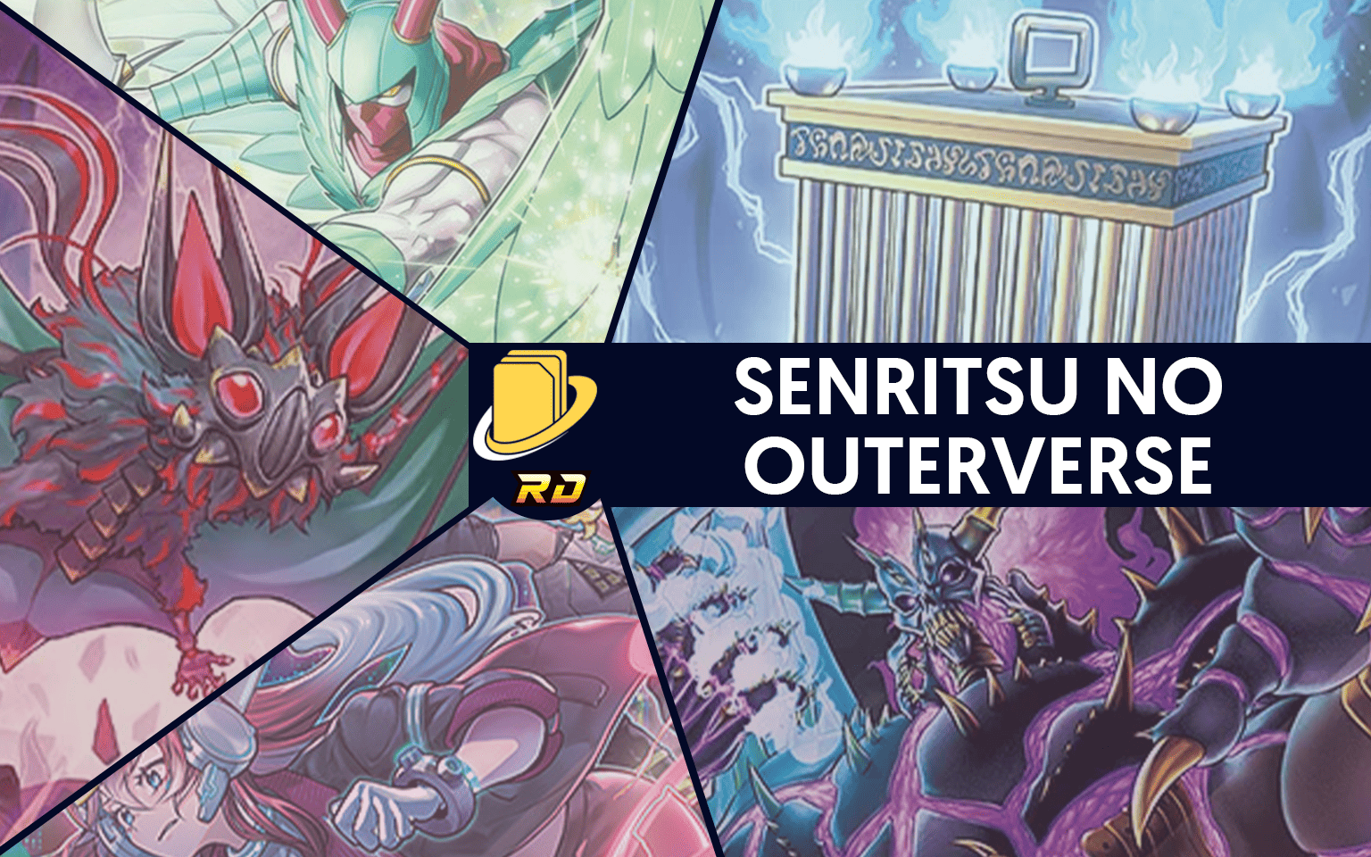Les cartes de Senritsu no OuTerverSe