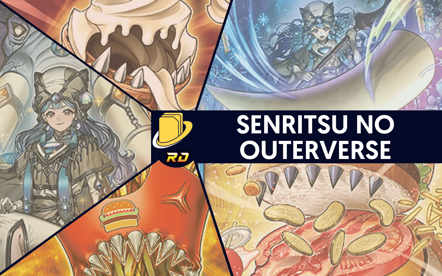 Les cartes de Senritsu no OuTerverSe