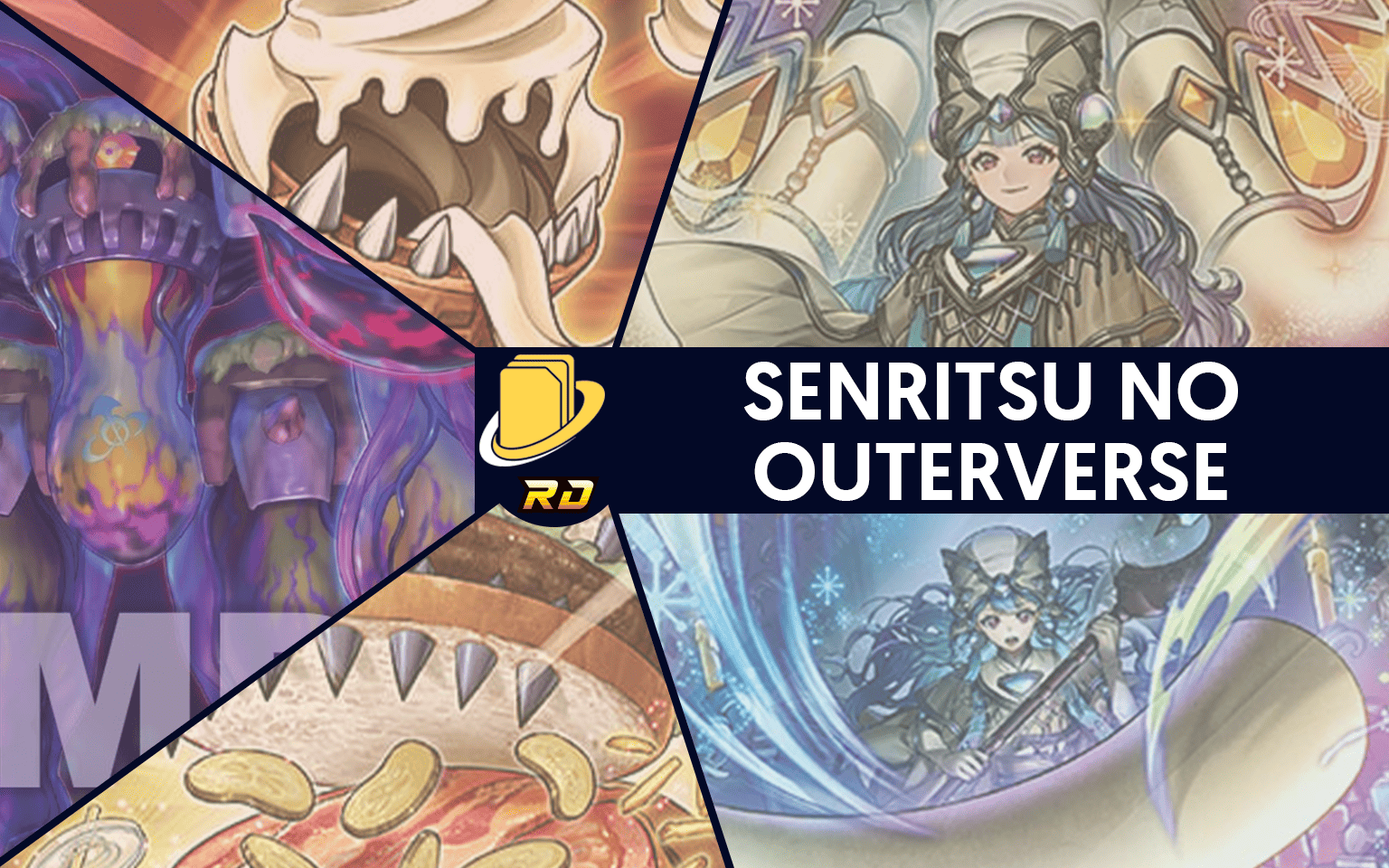 Les cartes de Senritsu no OuTerverSe