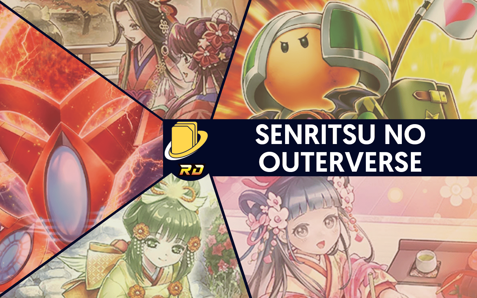 Les cartes de Senritsu no OuTerverSe