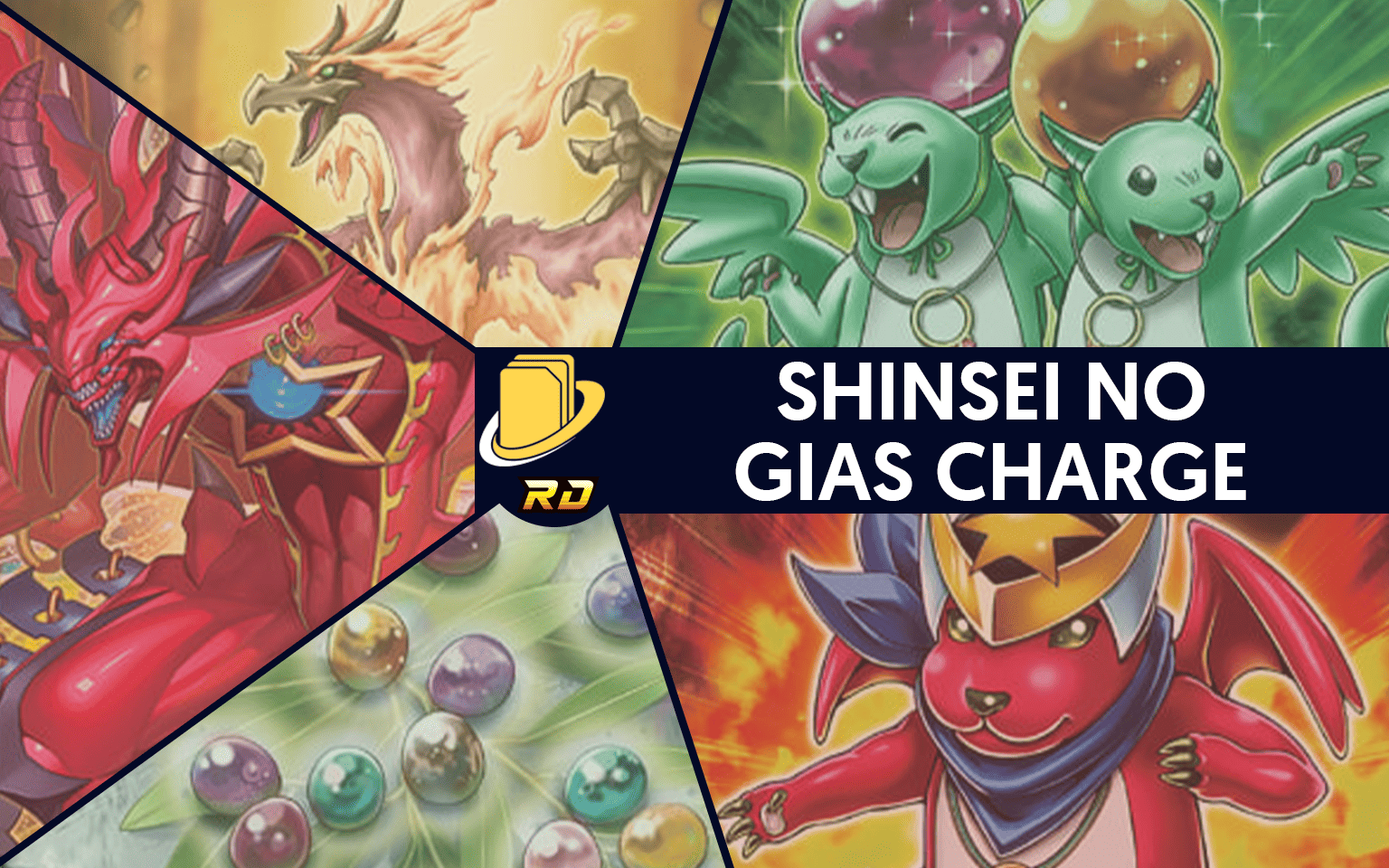 Les cartes de Shinsei no Gias Charge